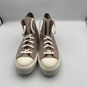 Converse Chuck Taylor All Star Lift‎ Women's Size 7.5 Egret Chaotic Neutral